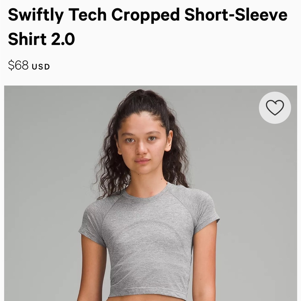 Lululemon Swiftly Tech Shirt
